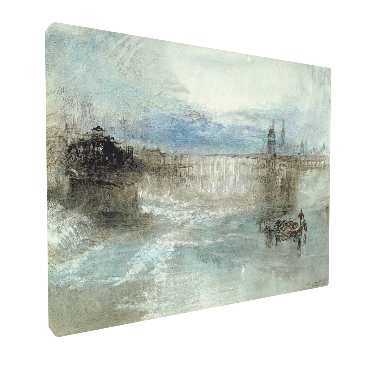 William Turner - The Lake of Lucerne fine art Giclée canvas print, gallery wrapped and ready to hang