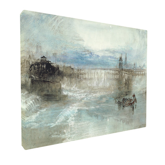 William Turner - The Lake of Lucerne fine art Giclée canvas print, gallery wrapped and ready to hang