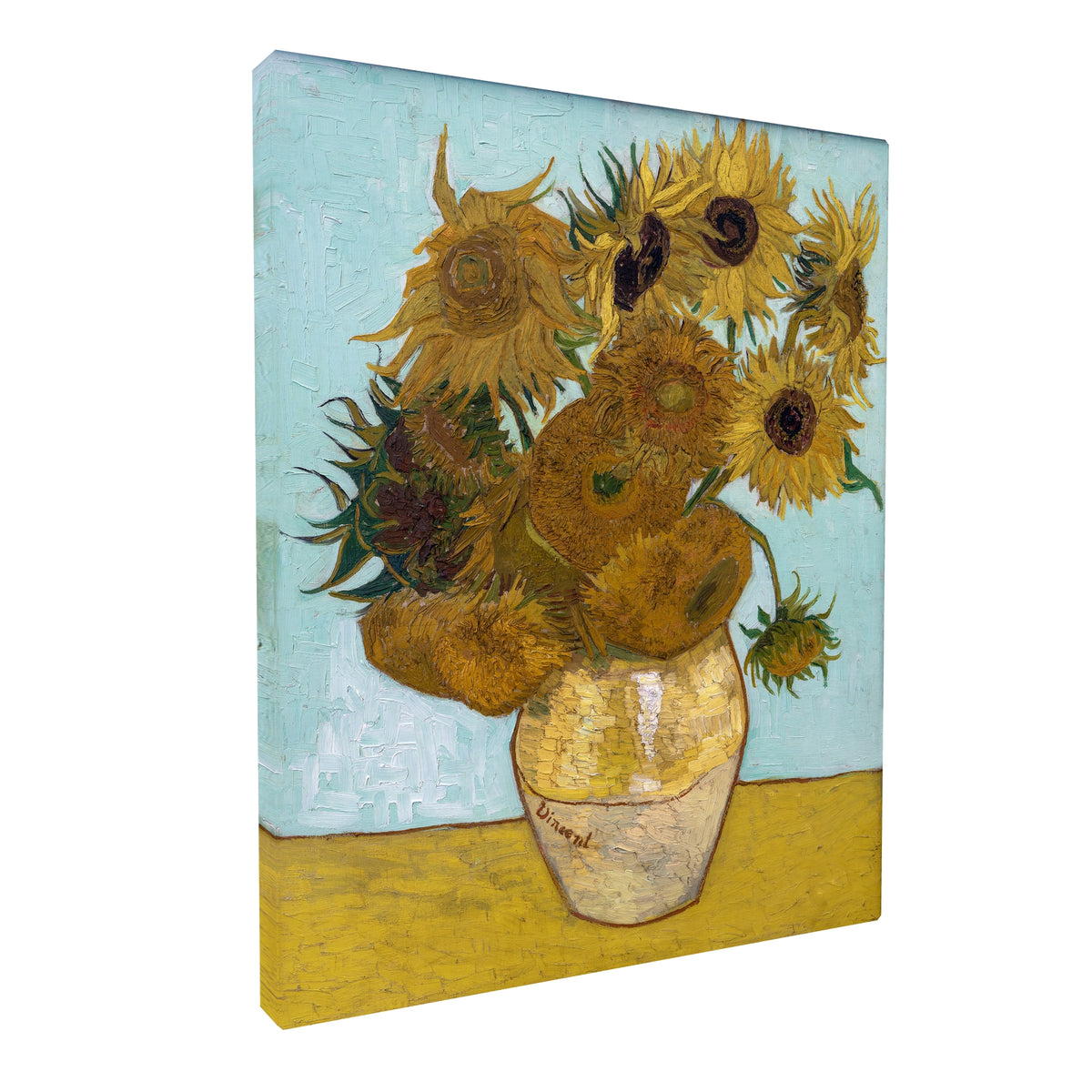 Vincent van Gogh - Sunflowers fine art Giclée canvas print, gallery wrapped and ready to hang