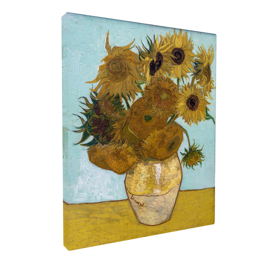 Vincent van Gogh - Sunflowers fine art Giclée canvas print, gallery wrapped and ready to hang