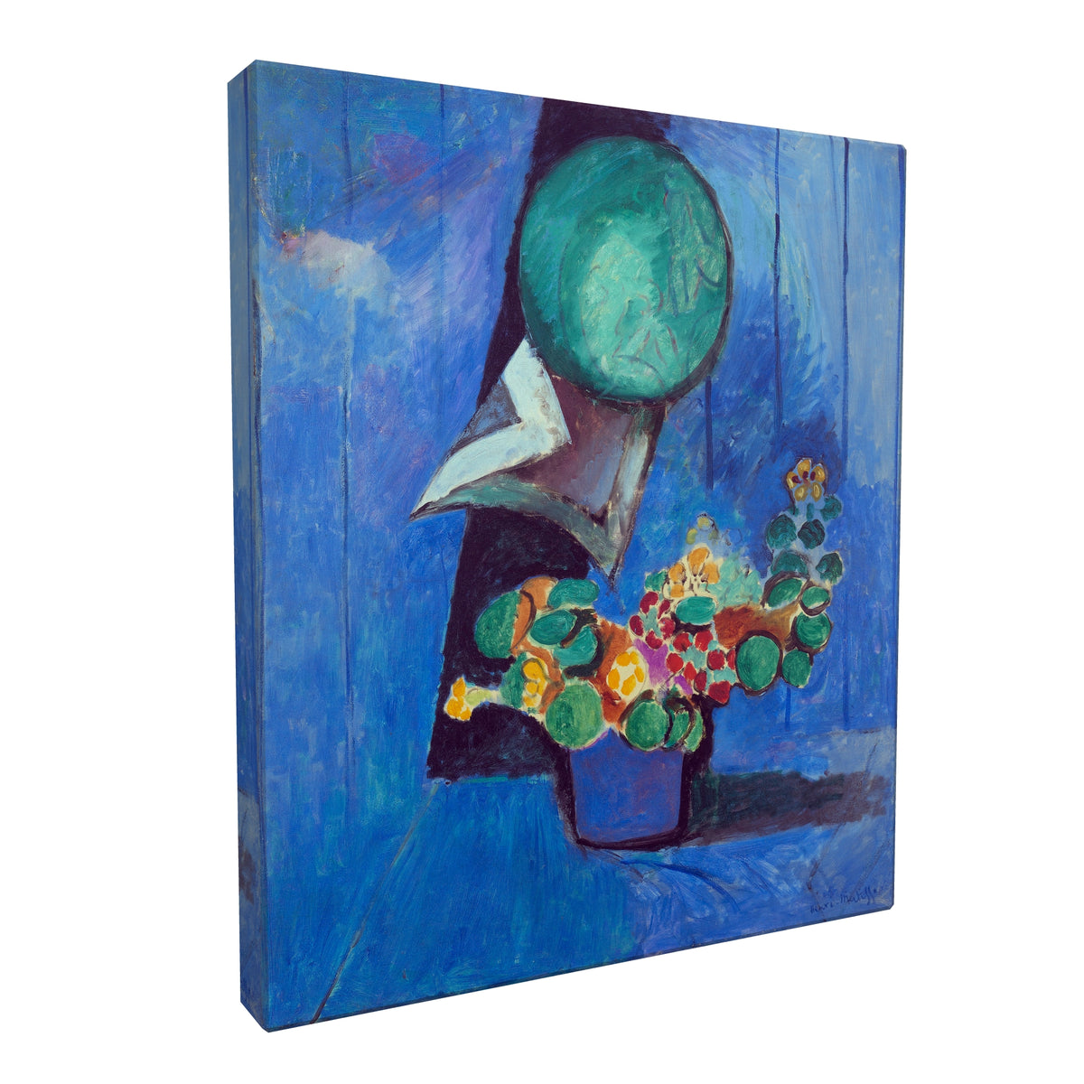 Henri Matisse - Flowers and Ceramic fine art Giclée canvas print, gallery wrapped and ready to hang