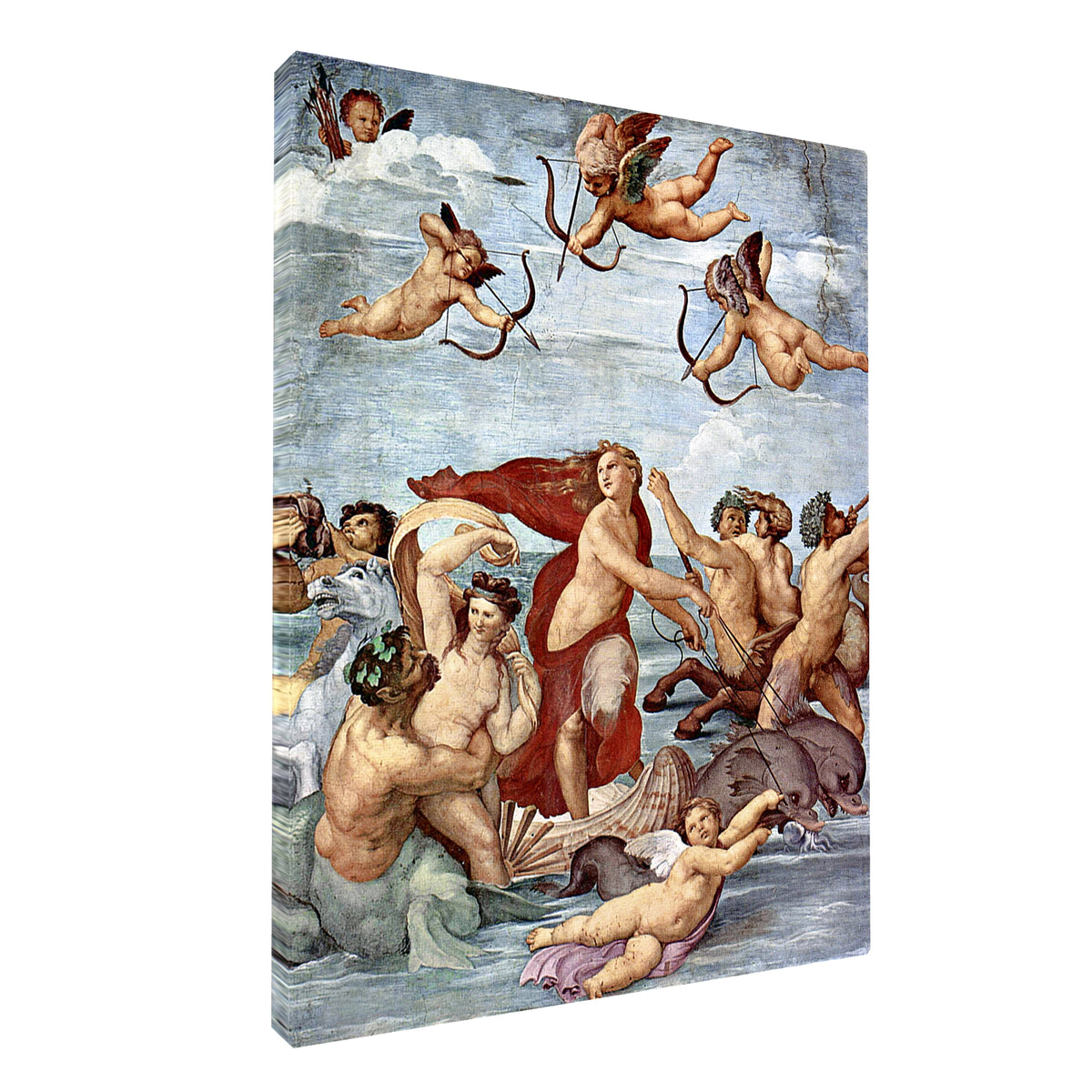 Raphael - Triumph of Galatea fine art Giclée canvas print, gallery wrapped and ready to hang