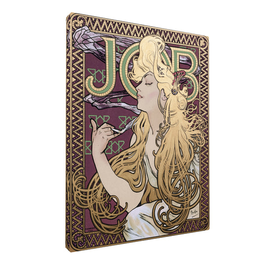 Alphonse Mucha - – Job 1896 fine art Giclée canvas print, gallery wrapped and ready to hang