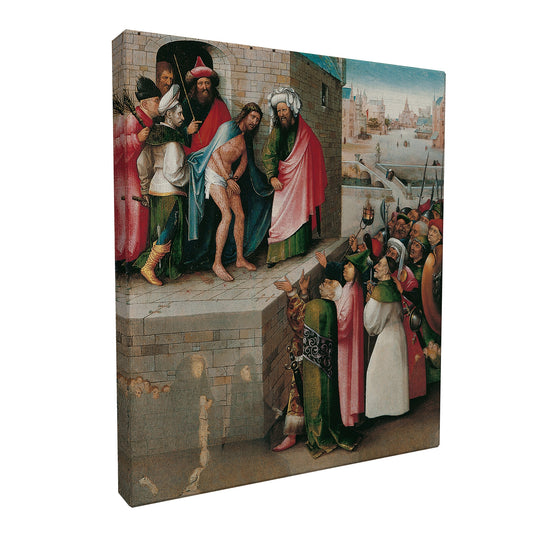 Hieronymus Bosch - Ecco Homo fine art Giclée canvas print, gallery wrapped and ready to hang