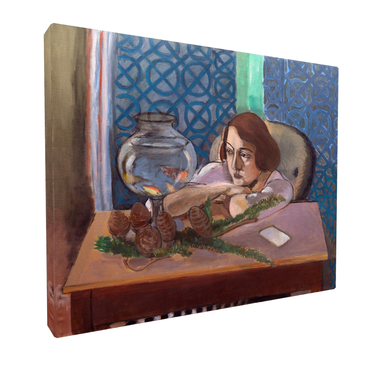 Henri Matisse - Aquarium fine art Giclée canvas print, gallery wrapped and ready to hang