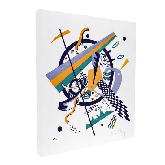 Wassily Kandinsky - Small Worlds IV fine art Giclée canvas print, gallery wrapped and ready to hang