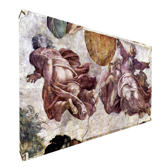 Michelangelo - Sistine Chapel fine art Giclée canvas print, gallery wrapped and ready to hang