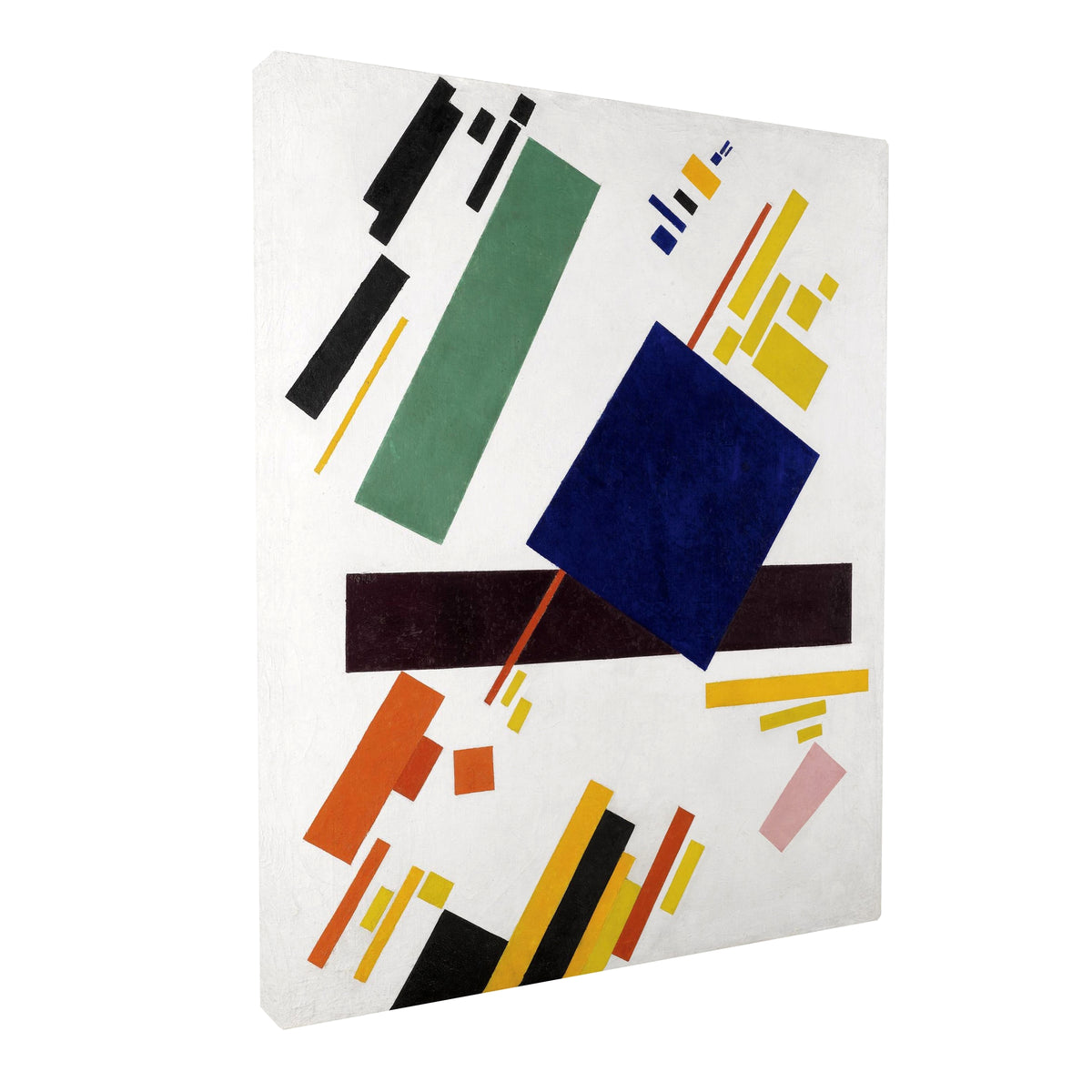 Kazimir Malevich - Suprematist Composition Lot.6 fine art Giclée canvas print, gallery wrapped and ready to hang