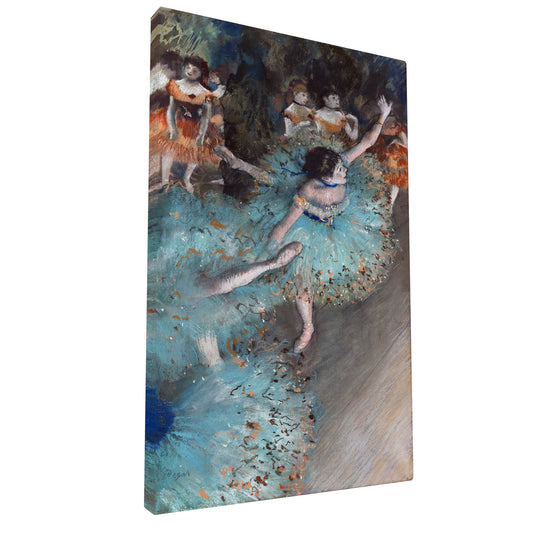 Edgar Degas - Swaying Dancer fine art Giclée canvas print, gallery wrapped and ready to hang