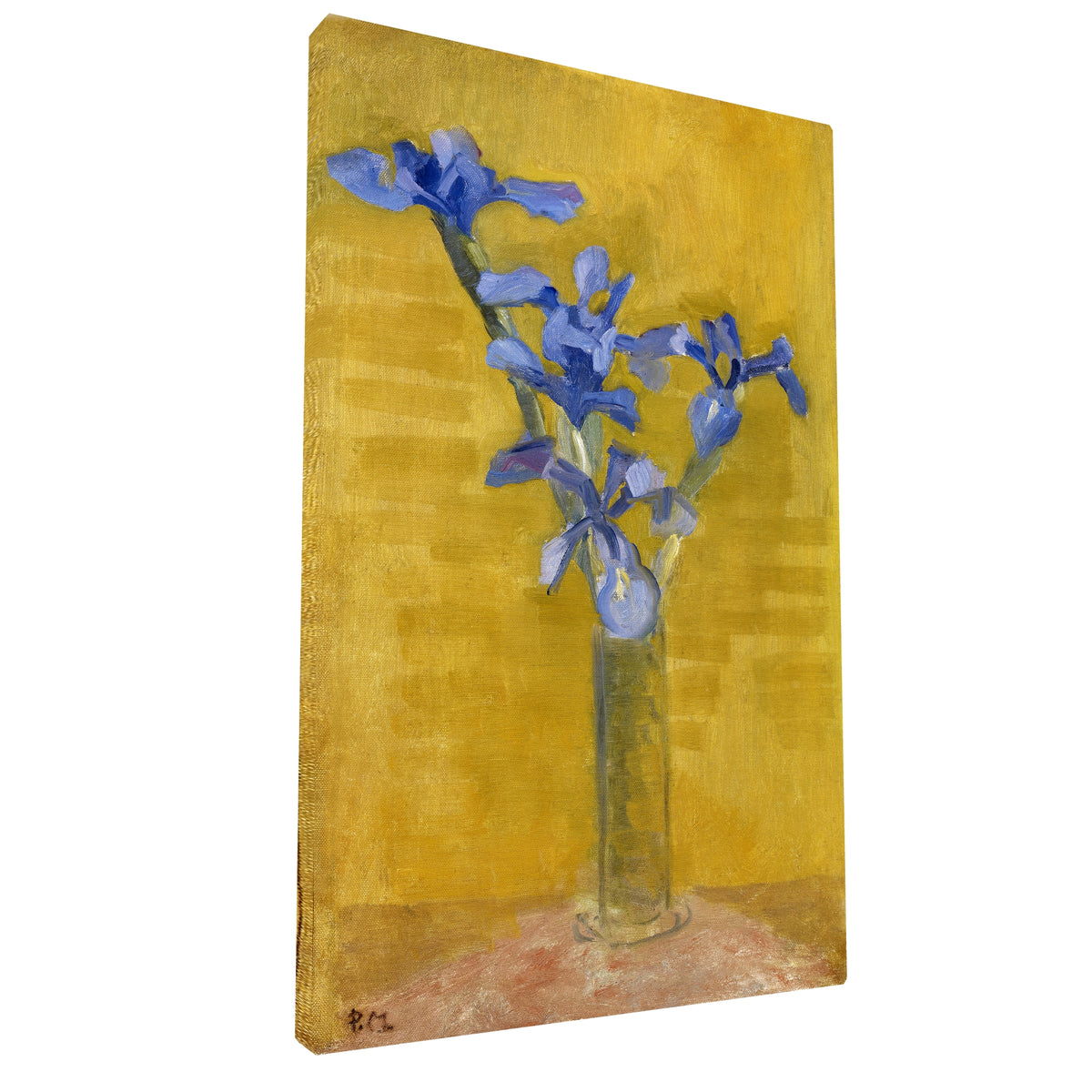 Piet Mondrian - Iris fine art Giclée canvas print, gallery wrapped and ready to hang