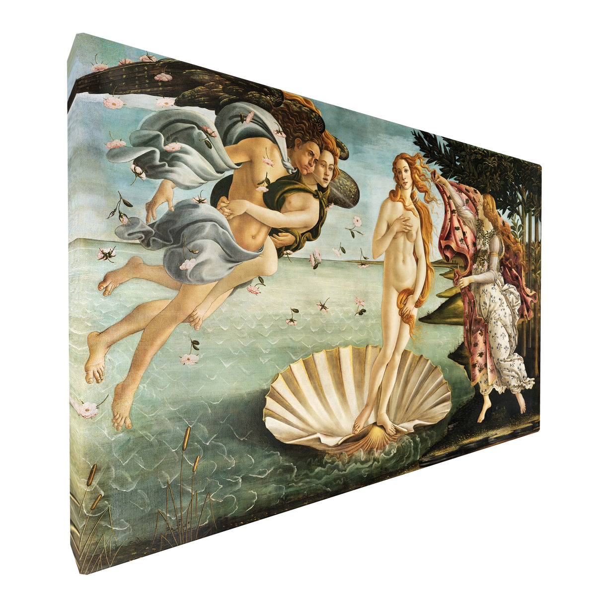 Sandro Botticelli - The Birth of Venus fine art Giclée canvas print, gallery wrapped and ready to hang