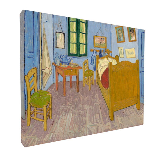 Vincent van Gogh - Bedroom in Arles fine art Giclée canvas print, gallery wrapped and ready to hang