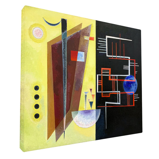 Wassily Kandinsky - Inner Alliance fine art Giclée canvas print, gallery wrapped and ready to hang