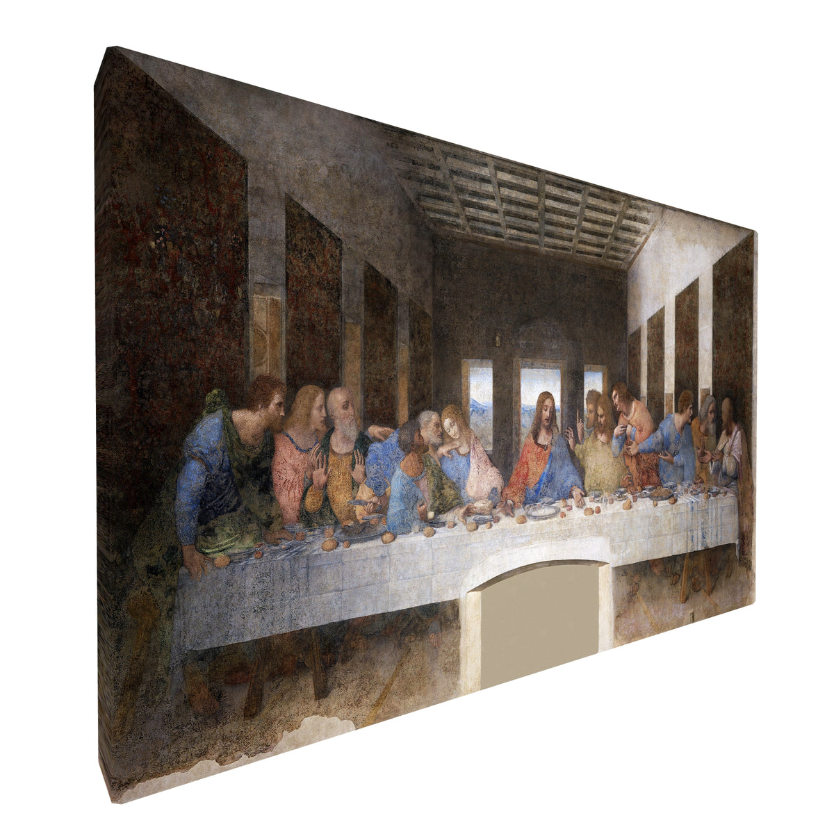 Leonardo Da Vinci - The Last Supper fine art Giclée canvas print, gallery wrapped and ready to hang