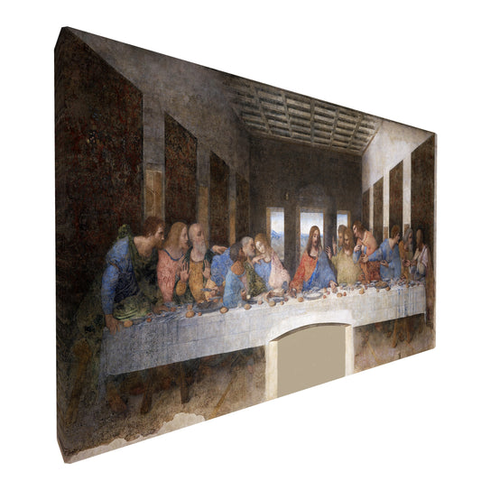 Leonardo Da Vinci - The Last Supper fine art Giclée canvas print, gallery wrapped and ready to hang