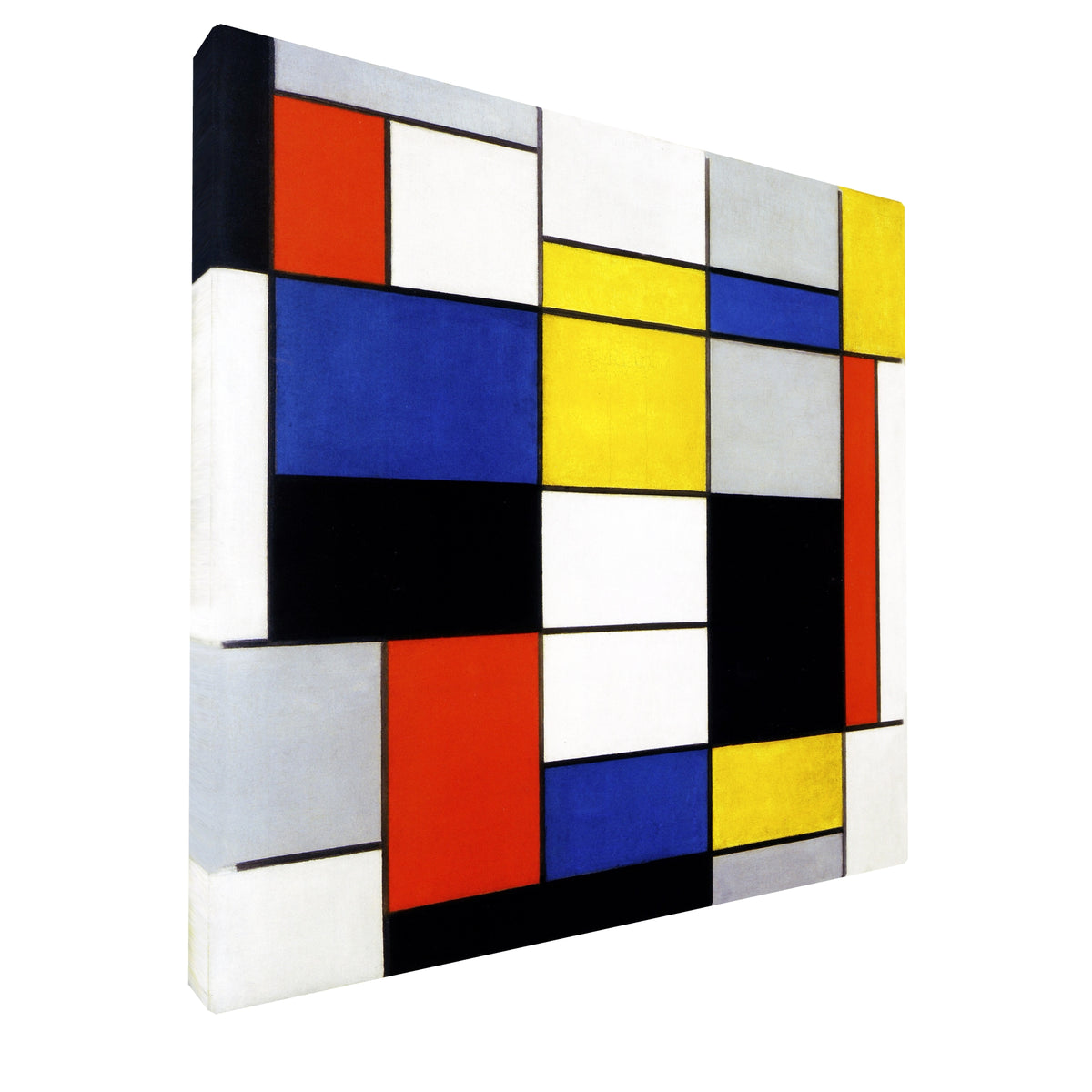 Piet Mondrian - Composition A fine art Giclée canvas print, gallery wrapped and ready to hang