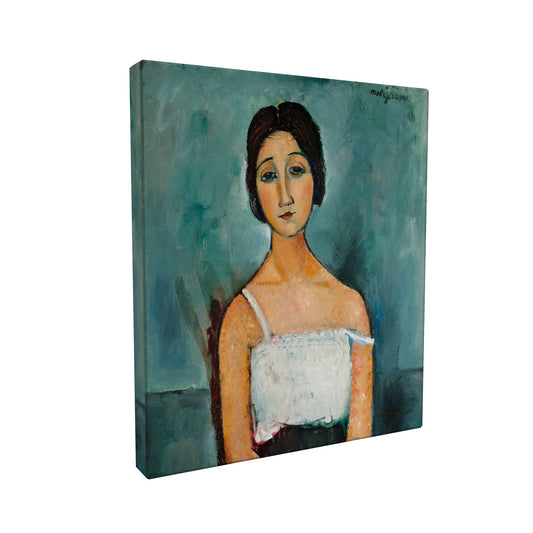 Amedeo Modigliani - Christina fine art Giclée canvas print, gallery wrapped and ready to hang